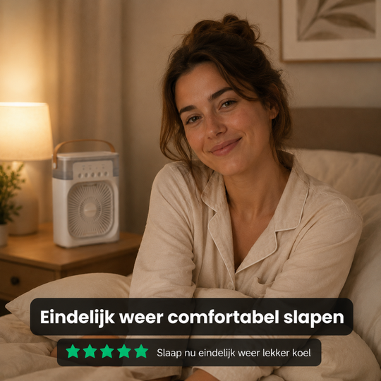 ArcticBreeze Pro - De draagbare 3-in-1: ventilator