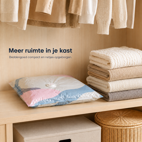 VacuFold Pro - Creëer 80% meer ruimte in je kast in slechts 3 seconden