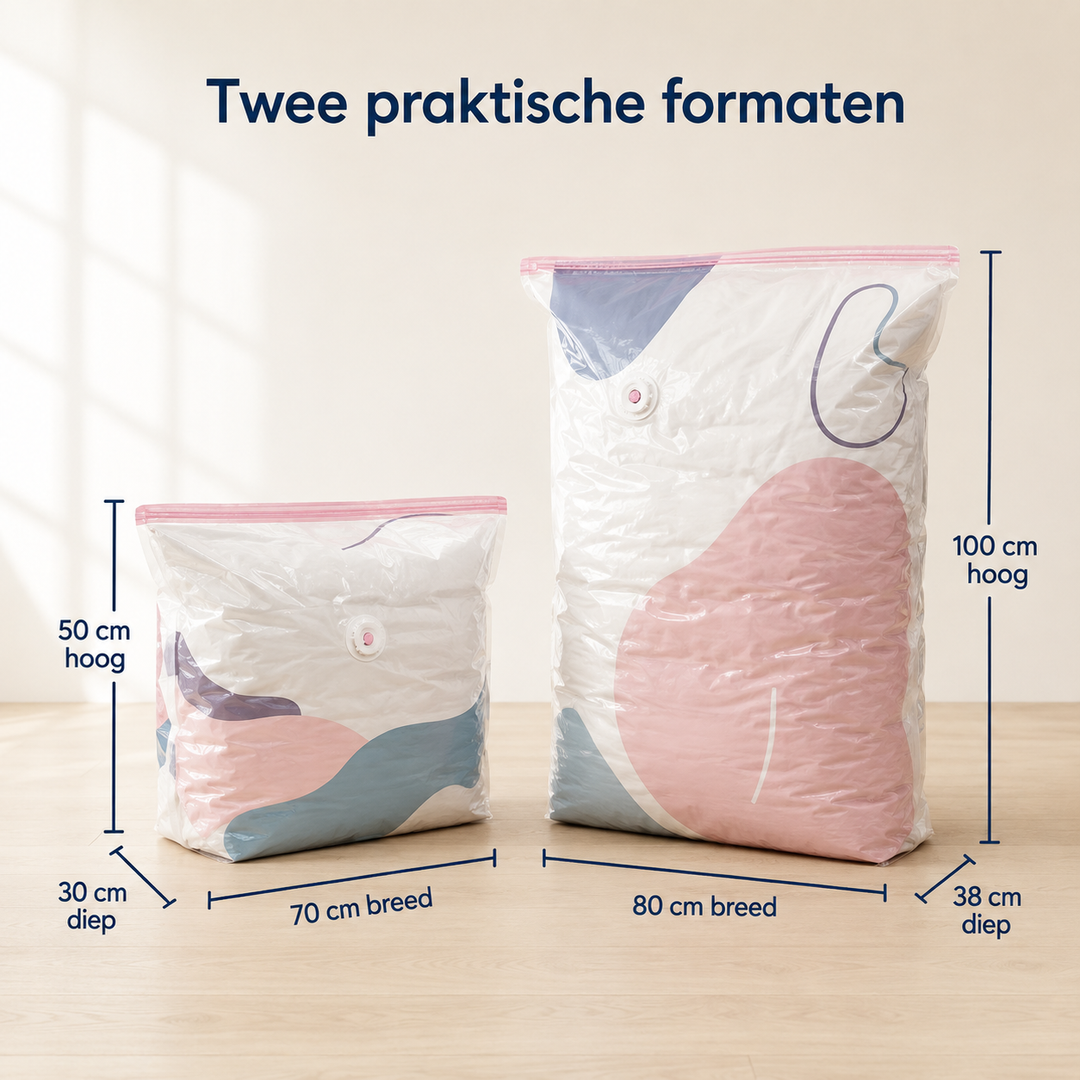 VacuFold Pro - Creëer 80% meer ruimte in je kast in slechts 3 seconden