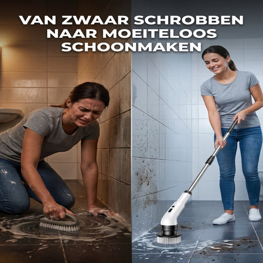 ZaraScrub Pro - Elektrische schoonmaakborstel