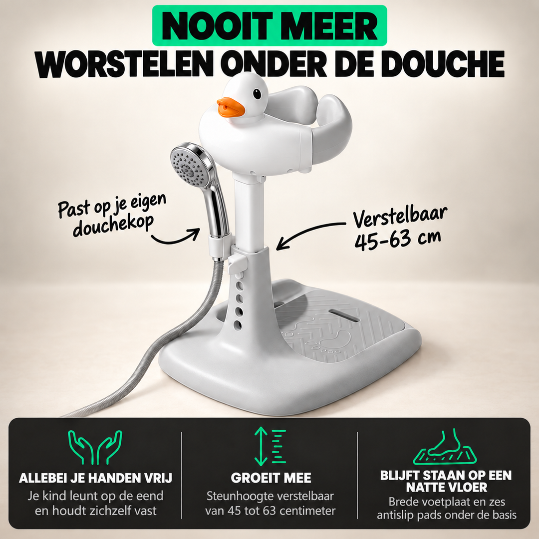Druppie - Verstelbare douchestandaard voor de kleintjes
